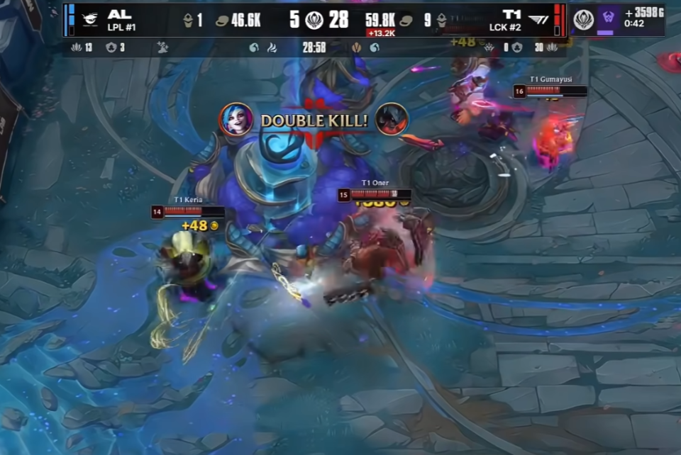熊猫体育中国官网-LOL-MSI：Oner蝎子节奏完美主导决胜局，T13-2击败AL挺